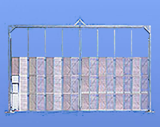 パネルゲート 全面メッシュパネル 4型 - ゲート工業